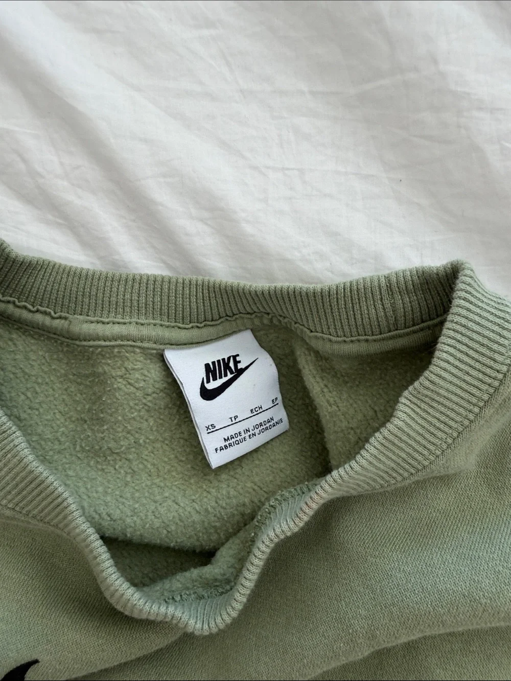 Nike Phoenix Cropped Crewneck Sweatshirt